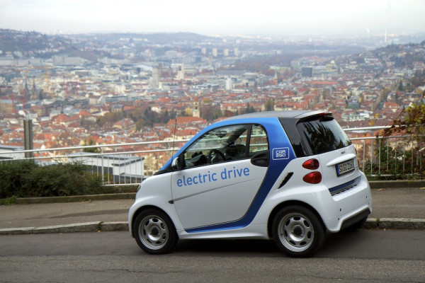 fortwo electric drive von car2go in Stuttgart