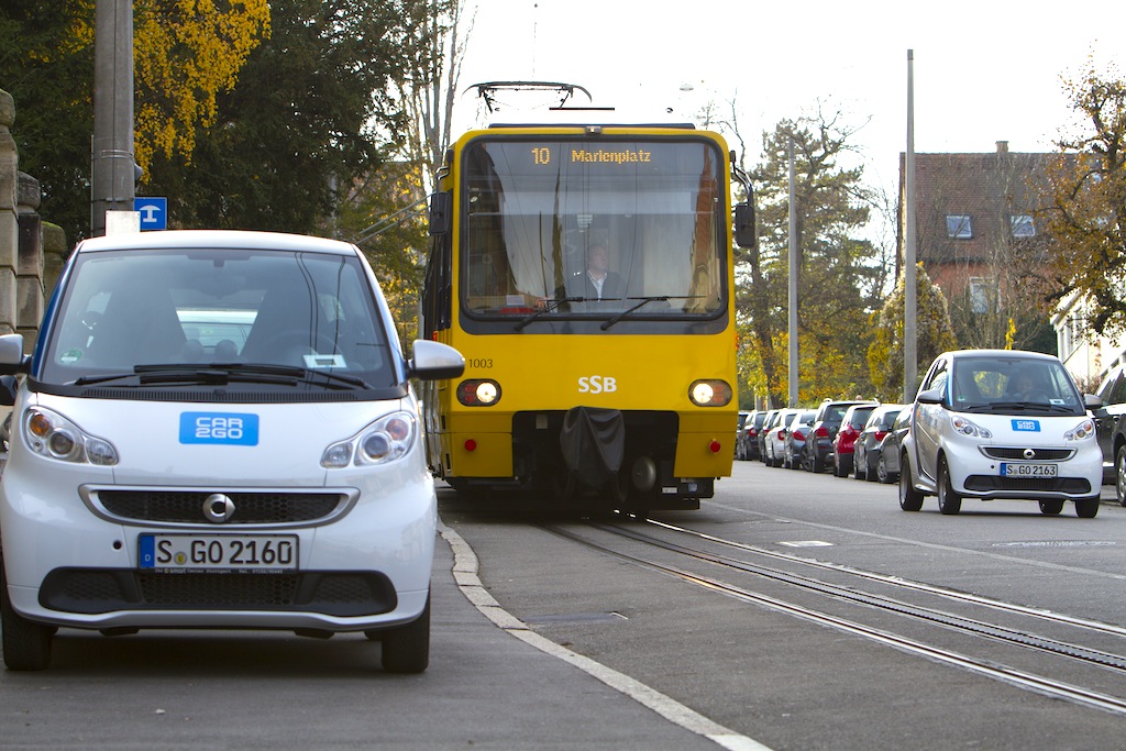 car2go Stuttgart smart fortwo electric drive