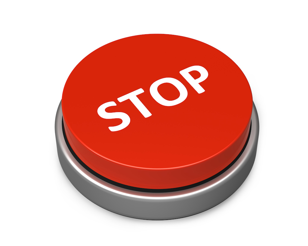 Stop-Button