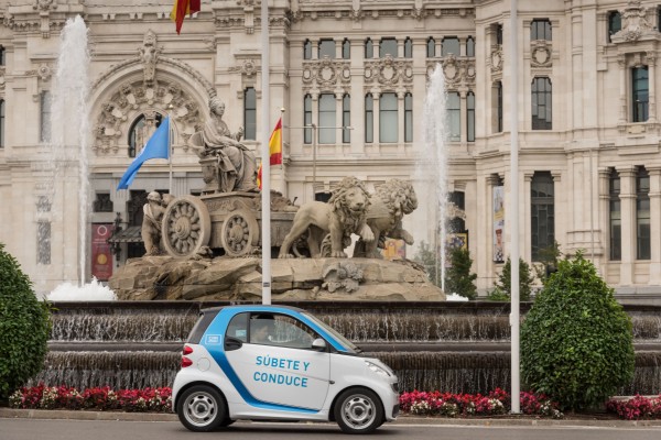 car2go in Madrid, Spanien