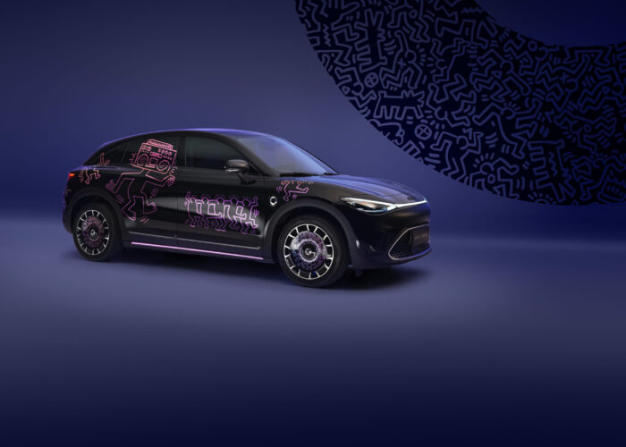 Weltpremiere: smart #3 Keith Haring „Celebrating the Streets“ Art Car