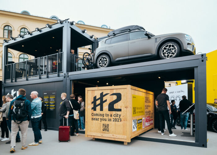 smart auf dem Open Space der IAA Mobility 2025 in München