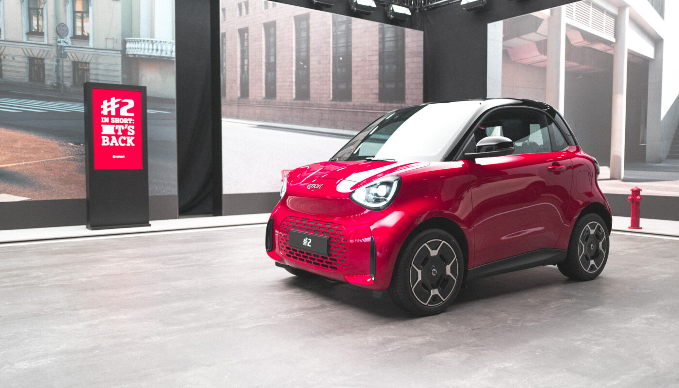 smart #2 Weltpremiere: Der Zweisitzer ist zurück